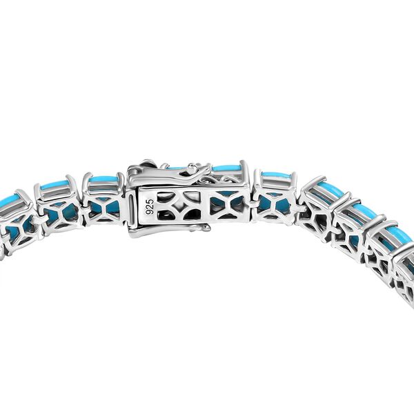 AA amerikanisches, natürliches Sleeping Beauty Türkis Armband image number 4