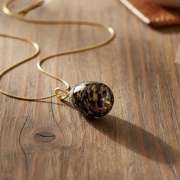 IL MURANO DI FRANCESCA - Jungle Mood Anh&auml;nger 925 Silber 750 Gelb Vergoldet