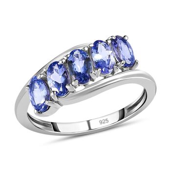 Tansanit Ring - 0,97 ct.