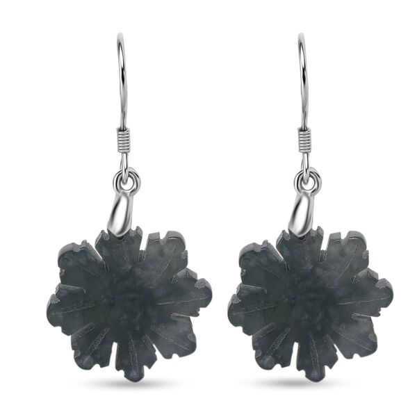 D'Joy nat&uuml;rliche Olmek Jadeit Ohrringe - 20 ct. image number 4