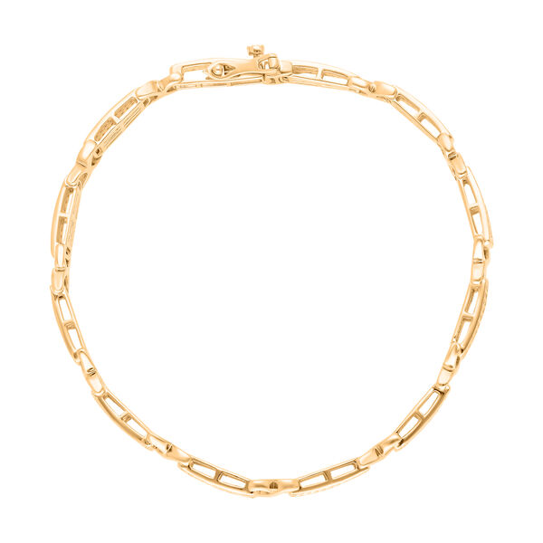 Nat&uuml;rliches, gelbes Diamant-Armband, 19 cm - 1 ct. image number 4