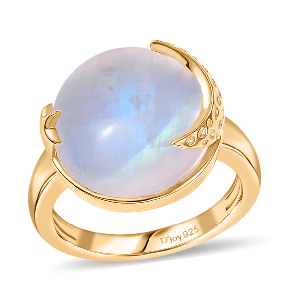 D'Joy AA Regenbogen Mondstein Ring - 11,04 ct. image number 4