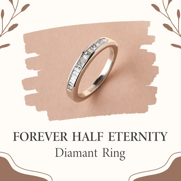 Forever Half Eternity Diamant Ring - 0,25 ct. image number 8
