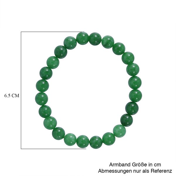 Grünes Onyx-Armband, 18 cm - 90 ct. image number 2