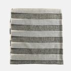 Seiden/Baumwolle Mix Schal, Streifenmuster, Größe 210x100 cm, Schwarz und Weiß image number 3