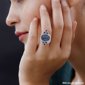 Sajen Silver- Kyanit und Iolith Ring - 12,10 ct.