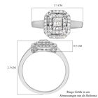 Diamant Ring 925 Silber platiniert  ca. 0,25 ct image number 5