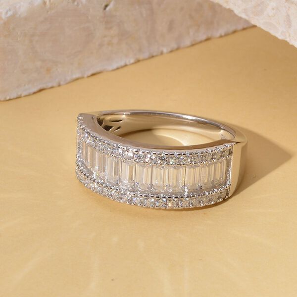 Moissanit Ring, ca. 1.80 ct image number 7