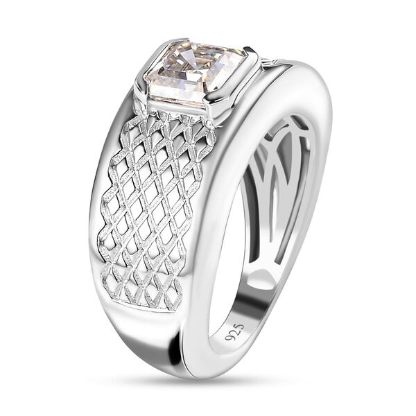 Moissanit Ring, ca. 1.16 ct image number 7