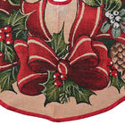 Weihnachtsbaum Rock, Weihnachtskranz Muster, Durchmesser 100 cm image number 2