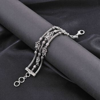 925 Silber Armband ca. 19 cm ca. 32,72g