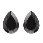 AAAA Shungit, facettiert, Tropfen 14x10 mm, 6,75 ct