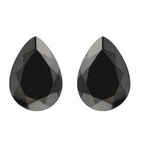 AAAA Shungite Pear 14x10 Faceted Cut, 6.75 ct