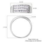 Lustro Stella - Weißer Zirkonia-Ring, 925 Silber rhodiniert  ca. 0,44 ct image number 4