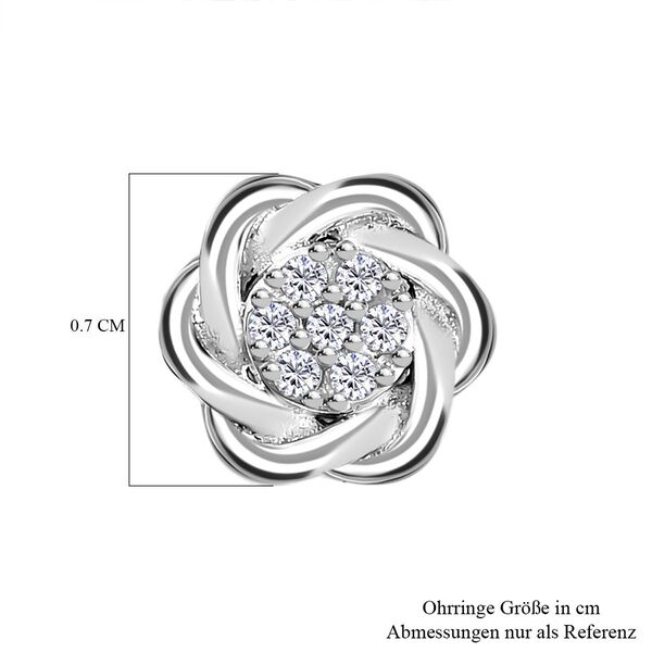 Wei&szlig;e Diamant-Ohrstecker - 0,10 ct. image number 5