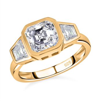 Trilogie Moissanit Ring - 2,37 ct.