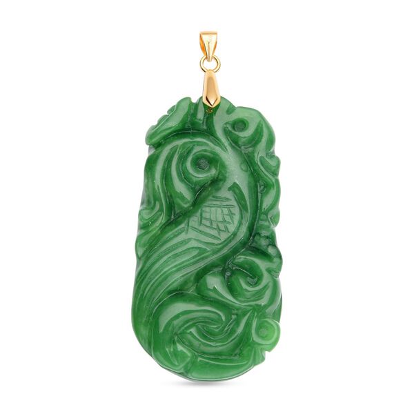 Gr&uuml;ner Jade-Anh&auml;nger - 154 ct. image number 4