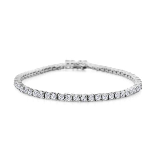 LUXURIANT DIAMOND - Lab Grown Diamant SI-GH Armband ca. 19 cm 925 Silber rhodiniert ca. 4,06 ct. image number 0