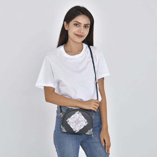 Umh&auml;ngetasche mit Multi-F&auml;chern und RFID Schutz, Suzani image number 2