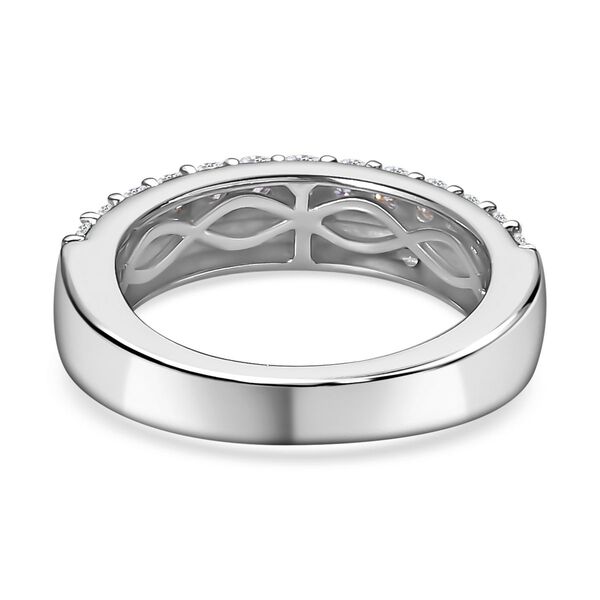 Moissanit Half Eternity Ring - 0,15 ct. image number 5