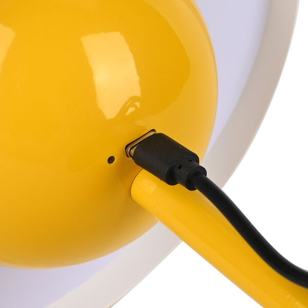 Kabellose Tischlampe im minimalistischen Retro-Pilzdesign &ndash; Touch-Steuerung, gelb image number 5