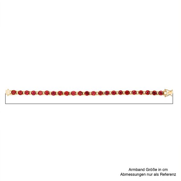 D'Joy Labor Padparadscha Saphir 20cm Armband - 28,36 ct. image number 5