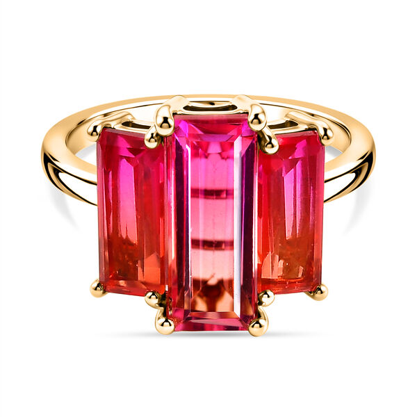 D'Joy Sunset Triplett Quarz Ring - 5 ct.