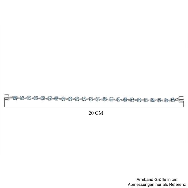 D'Joy AA himmelblaues Topas 20cm Armband - 14,28 ct. image number 4