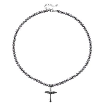 Terahertz Halskette ca. 45 cm + 5 cm Extender, 316L Edelstahl ca. 85.00 ct