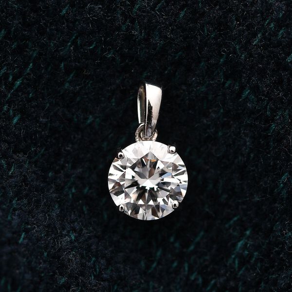 LUXURIANT IGI zertifizierter VS-EF Labor Diamant Anhänger in 950 Platin - 1,50 ct. image number 4