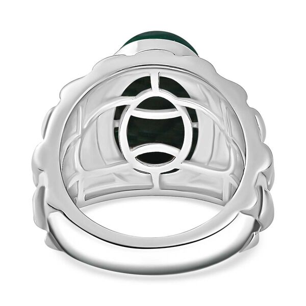 Malachit Ring Messing (Gr&ouml;&szlig;e 16.00) ca. 8,23 ct image number 6