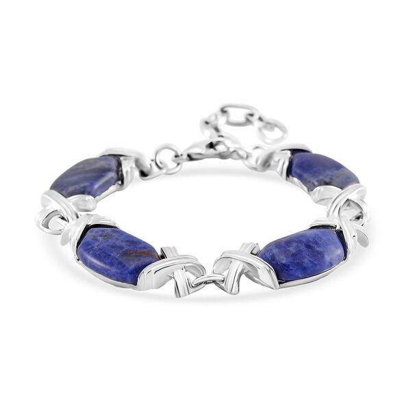 Schwarzes Obsidian 15,25+2,5cm Armband - 65 ct. image number 3