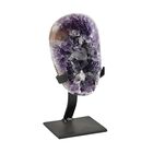 Gem Crystal Kollektion - Amethyst Geode mit Ständer - M, ca. 2500 cts.