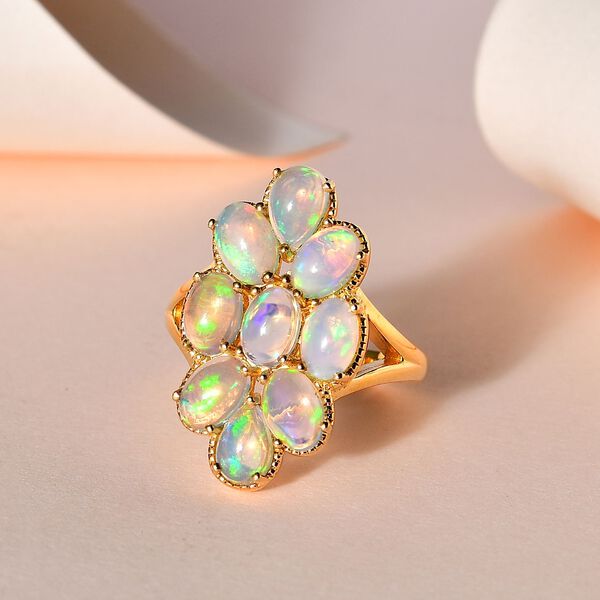 Natürlicher, äthiopischer Welo Opal-Ring - 2,75 ct. image number 1