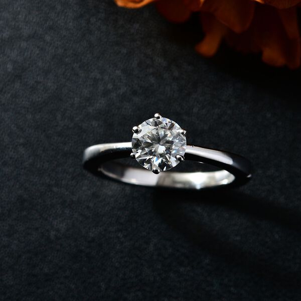 Moissanit Ring - 0,95 ct. image number 3