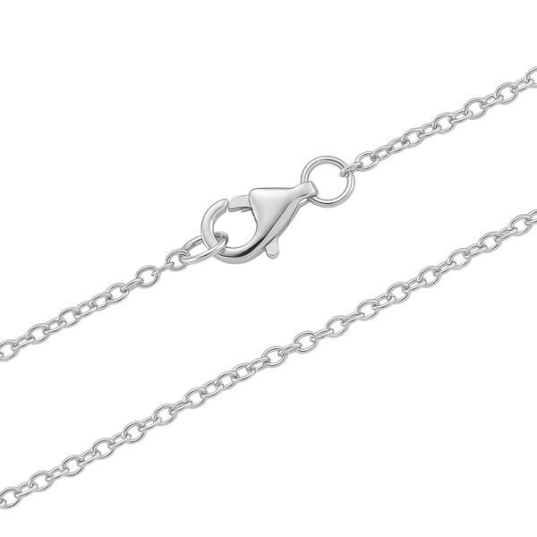 D'Joy Nat&uuml;rlicher Rosa K&ouml;nigsmuschel Perle Schmuckset ca. 50 cm 925 Silber rhodiniert image number 6