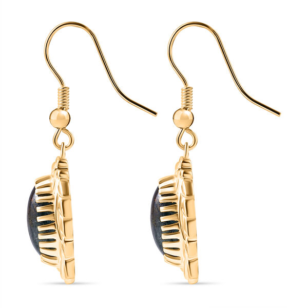 EVER TRUE AAA Labradorit Ohrringe Nickelfreies Messing ca. 4,68 ct. image number 4