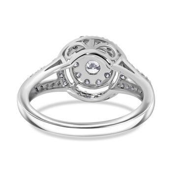 LUXURIANT SI Labor Diamant Ring in 417 Wei&szlig;gold- 0,75 ct.