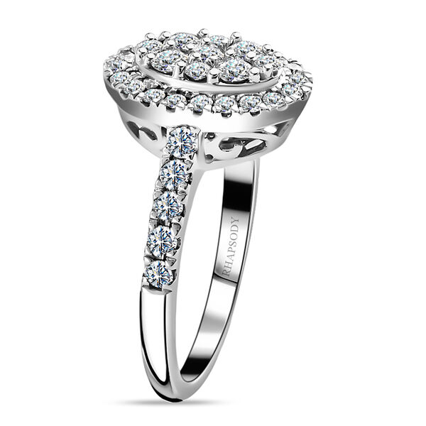 RHAPSODY - Diamant-Ring, IGI zertifiziert VS E-F, 950 Platin  ca. 1,01 ct image number 3