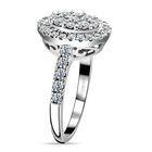 RHAPSODY - Diamant-Ring, IGI zertifiziert VS E-F, 950 Platin  ca. 1,01 ct image number 2