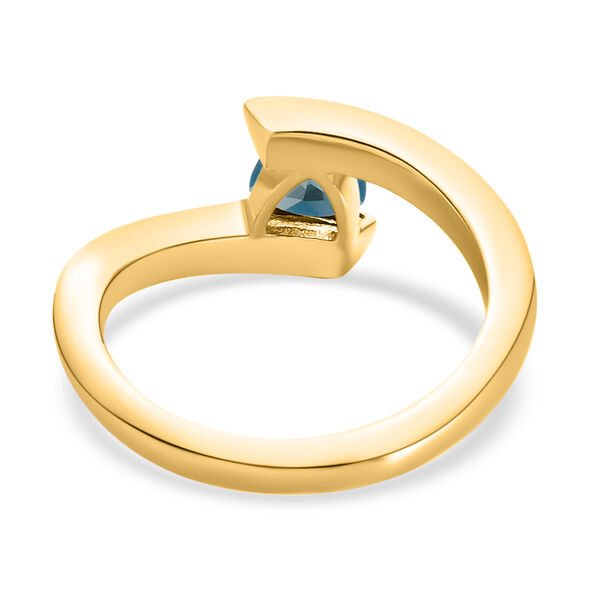London Blau Topas Ring, ca. 0,58 ct image number 6