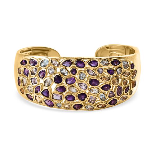 Multi-Edelstein-Armreif, 19cm - 19,03 ct. image number 0