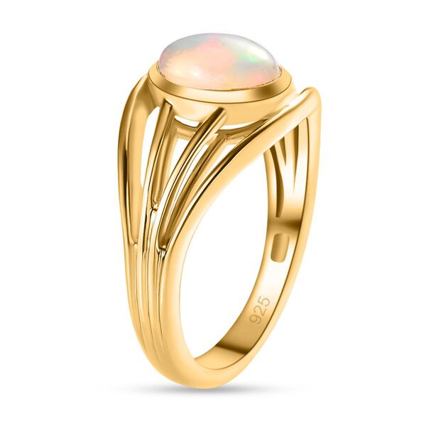 Nat&uuml;rlicher, &auml;thiopischer Welo Opal-Ring, 0,77 ct. image number 5