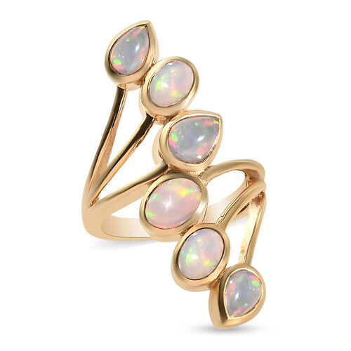 Natürlicher, äthiopischer Opal-Ring - 2,28 ct. image number 0