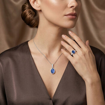 D'Joy Aurora Mondstein Ring und Anh&auml;nger