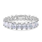 Lustro Stella Weißer Zirkonia Ring 925 Silber rhodiniert (Größe 18.00)