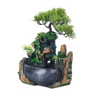Zimmerbrunnen mit LED-Licht und Nebel, Größe 20x15x28 cm, Natur image number 2