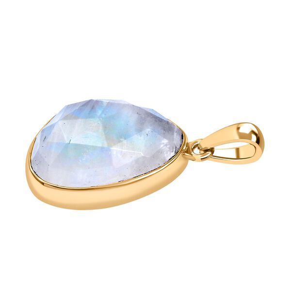 Regenbogen Mondstein Anh&auml;nger - 8,54 ct, image number 4