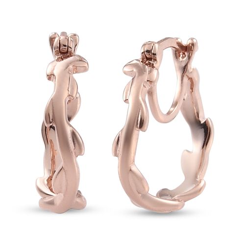Creolen 925 Silber Roségold image number 0
