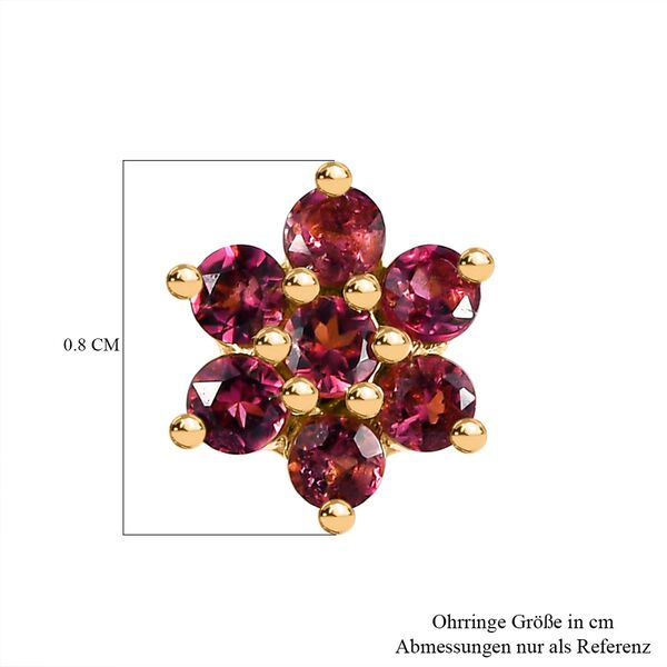 AA Rubellit Ohrringe - 0,52 ct. image number 5